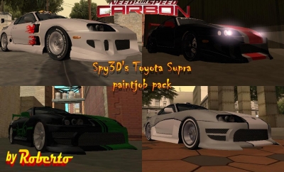 Toyota Supra NFS:Carbon Paintjobs